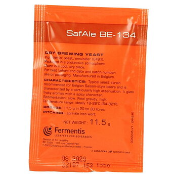 Fermentis bryggjäst SafAle BE-134 - 11,5 g