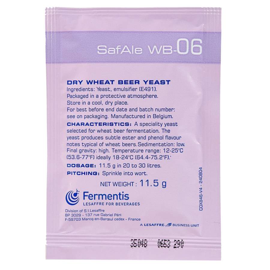 Fermentis bryggjäst SafAle WB-06 11,5 g