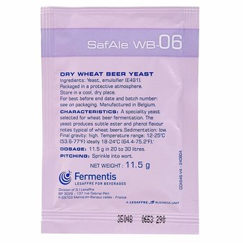 Fermentis bryggjäst SafAle WB-06 11,5 g