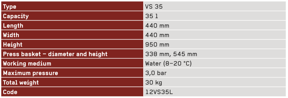 Fruktpress 35 Liter - 5
