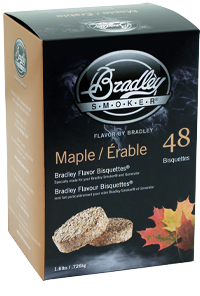 Bradley Smoker rökbriketter Lönn 48-pack