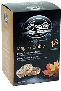 Bradley Smoker rökbriketter Lönn 48-pack