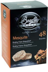 Bradley Smoker rökbriketter Mesquite 48-pack