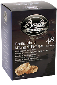 Bradley Smoker rökbriketter Pacific Blend 48-pack