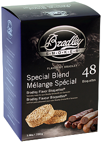 Bradley Smoker rökbriketter Specialblandning 48-pack