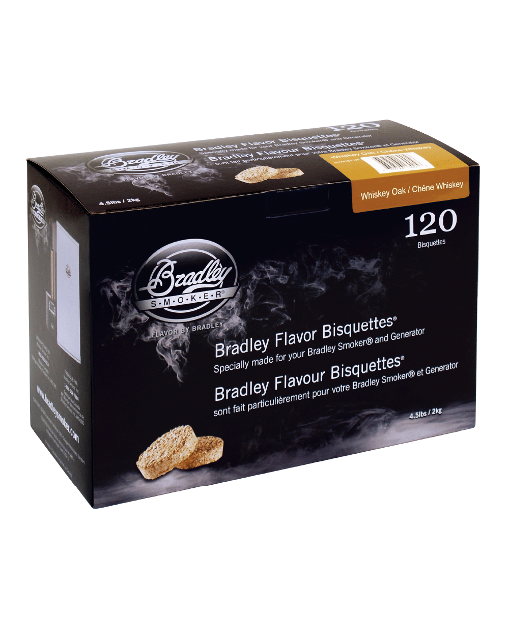 Bradley Smoker rökbriketter Whiskey Ek 48 / 120 -pack - 2