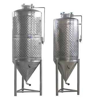 Rostfri konisk tank 200-2400 liter