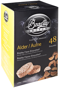 Bradley Smoker rökbriketter Al 48 / 120-pack - 2
