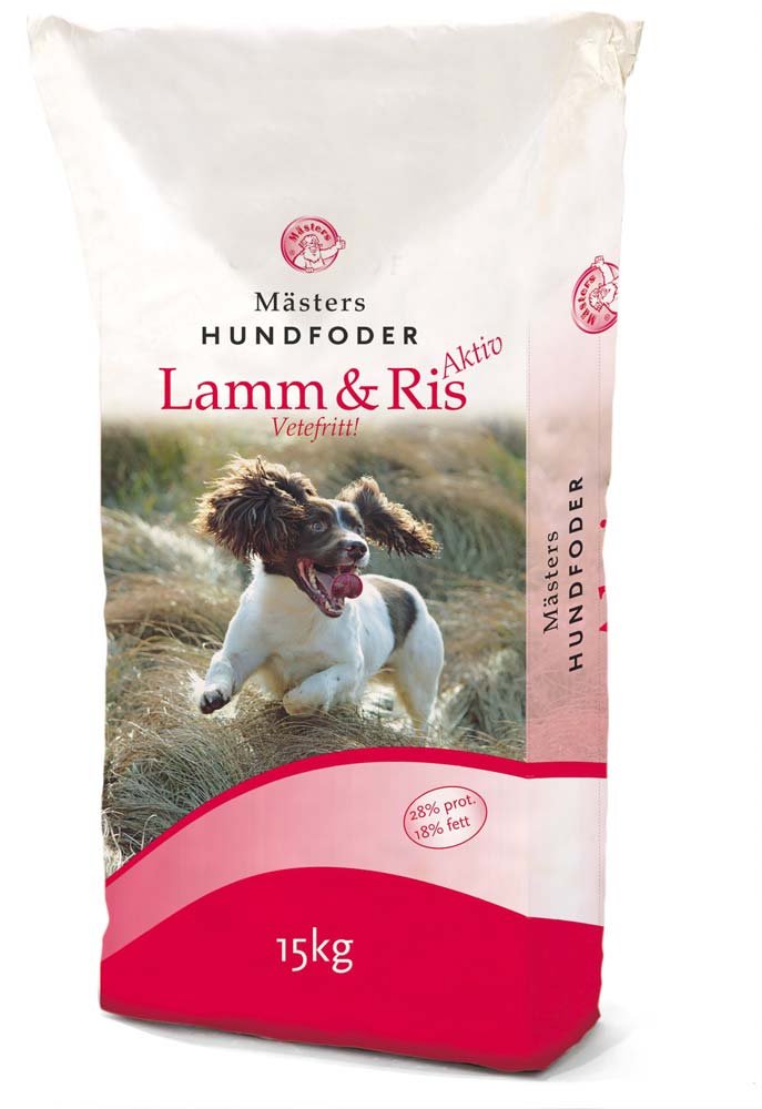 Mästers Lamm & Ris Aktiv 15 kg