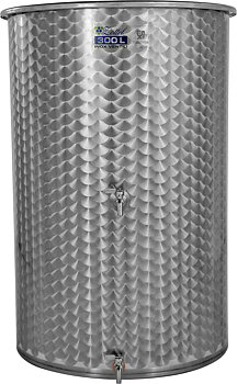 Rostfri tank med 2 st tappkranar 300L - 1100 L