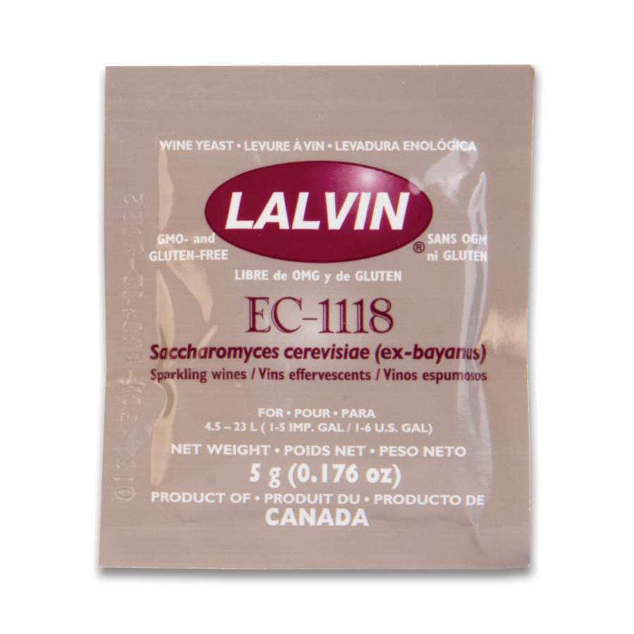 Lalvin jäst EC 1118 "Prize de Mousse" 5 g