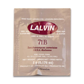 Lalvin jäst 71B 5 g