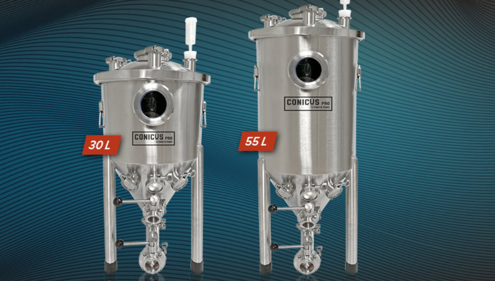 NYHET! Conicus Pro koniska jästankar 