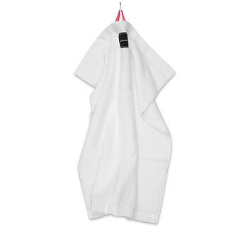 HAND TOWEL WHITE, Neon Pink Loop