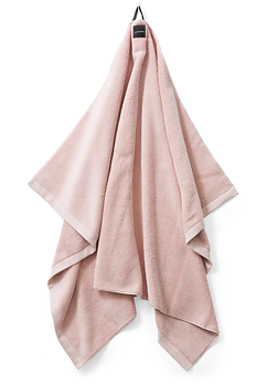 DUSCHHANDDUK SOFT PINK, Svart hängare