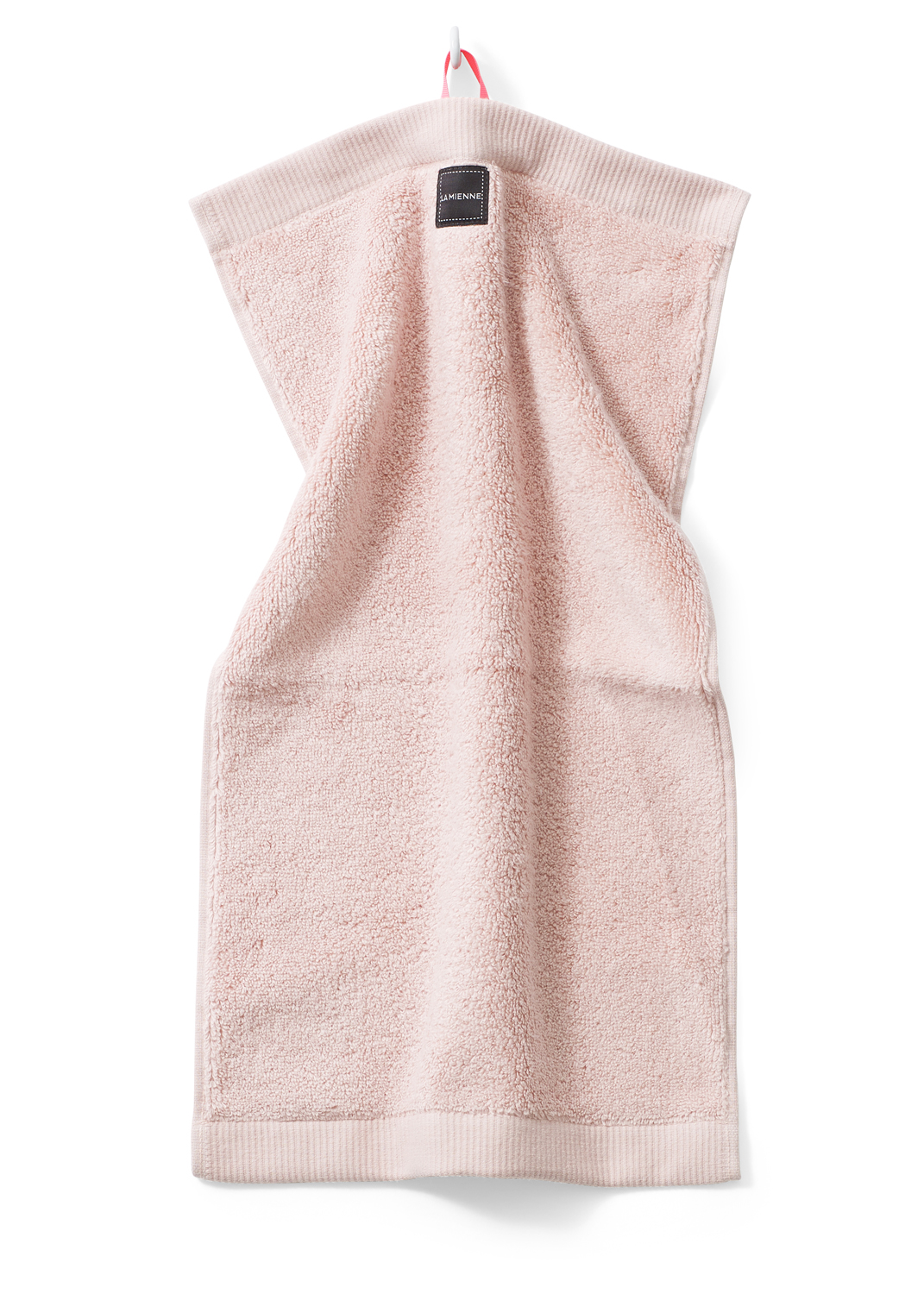 GÄSTHANDDUK SOFT PINK, Neonrosa hängare