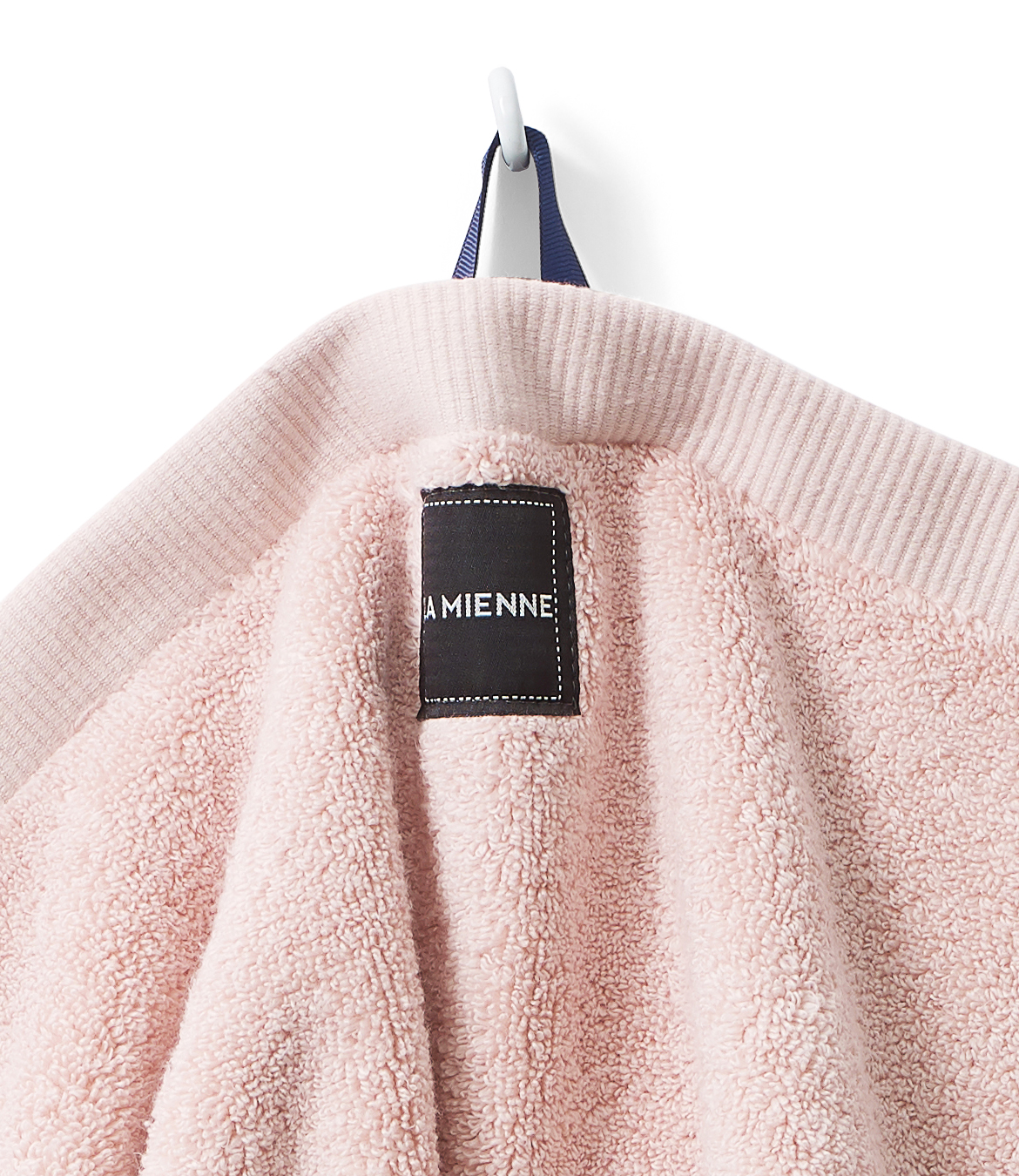 HAND TOWEL SOFT PINK, Blue Loop - 2