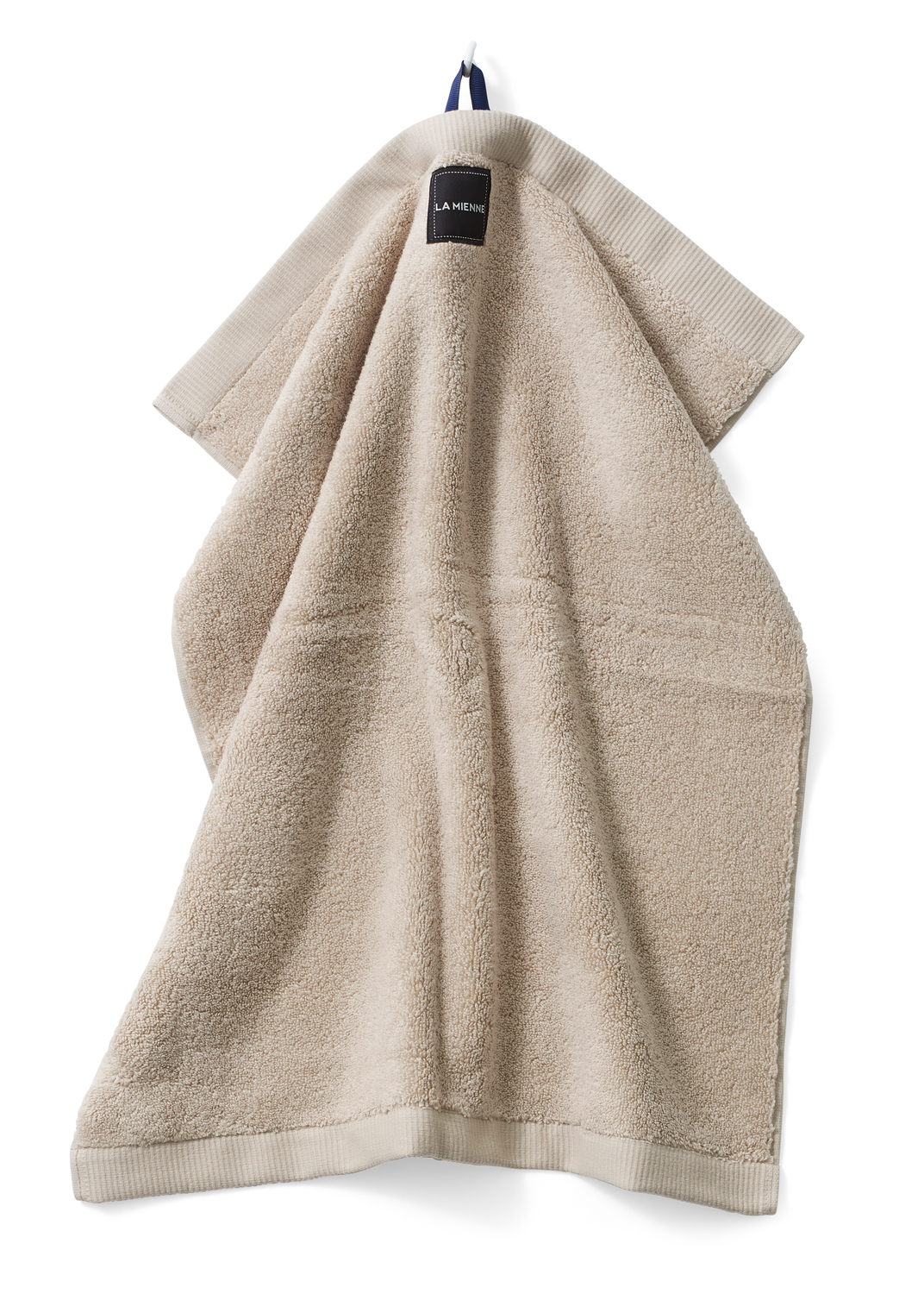 HANDHANDDUK  BEIGE, Blå hängare