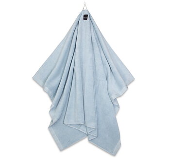 DUSCHHANDDUK DIRTY BLUE, Off white hängare