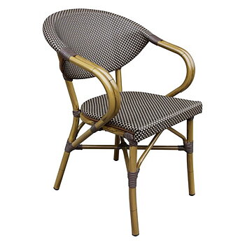 PARIS 2 - caféstol (koppar/svart)