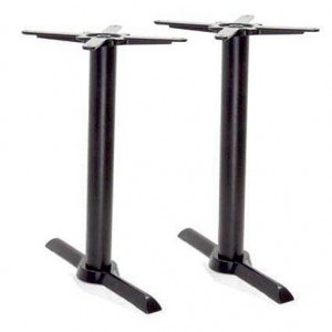 LIA DUO - restaurangbord med 2 pelare - 2