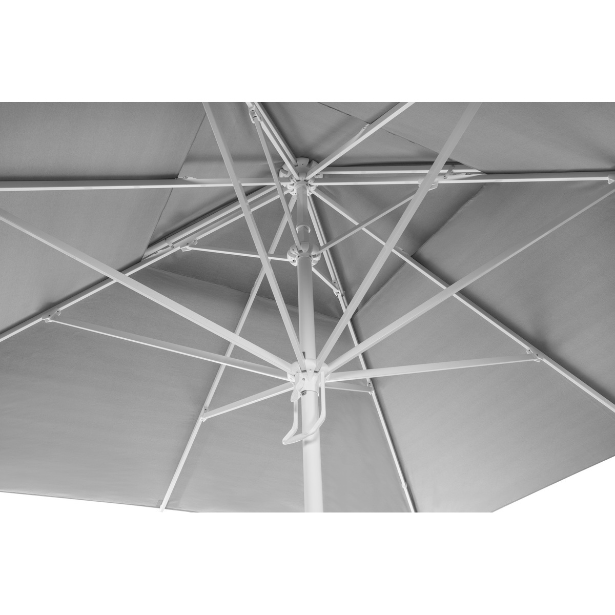 PARASOLL 4x4 meter, grått - 5