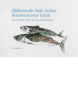 Glittrande fisk möter konstnärens blick