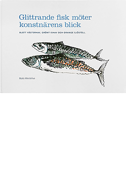 Glittrande fisk möter konstnärens blick