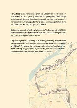 Tågtunnelmysteriet i Göteborg – en kritisk granskning av Västlänken