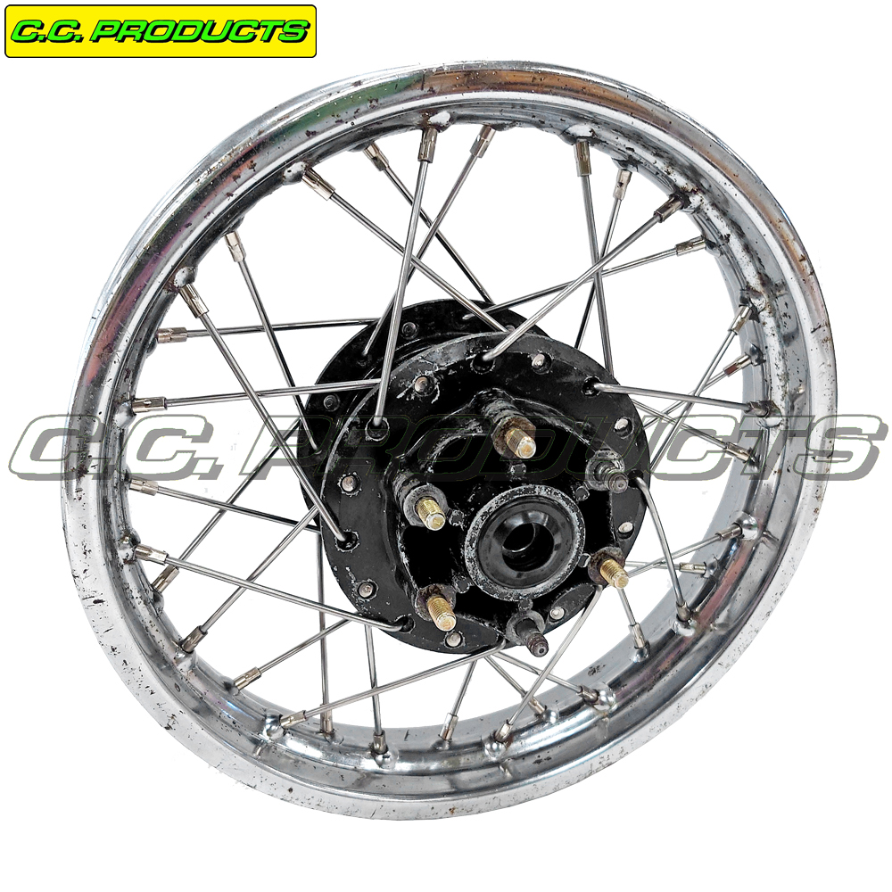 Spoke Set  Yamaha YZ 50 12-inch 1980 Rear Wheel - 2