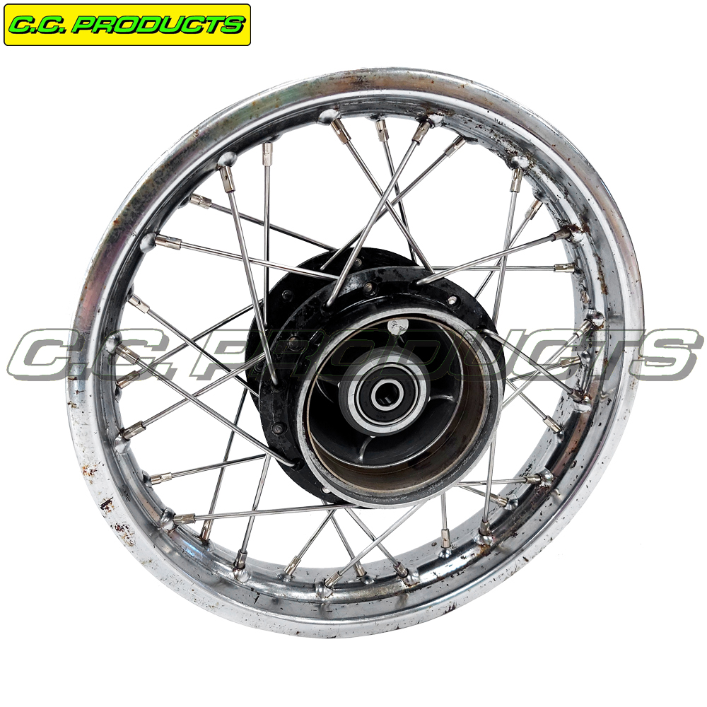 Spoke Set  Yamaha YZ 50 12-inch 1980 Rear Wheel - 3