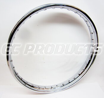 19x1,60 Chrome Rim 36H - HUSQVARNA