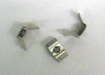Higashi M6 weld-on ear for header