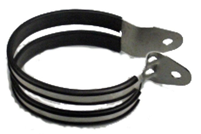Higashi clamp for silencer