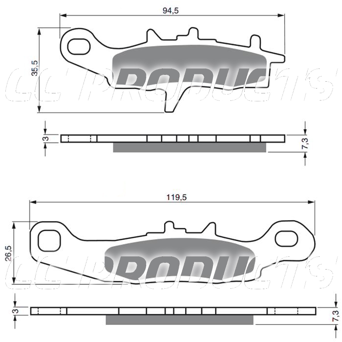 Brake pads