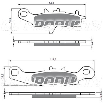 Brake pads