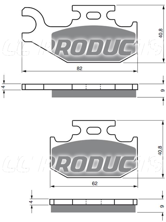Brake pads