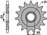 Front sprocket