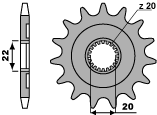Front sprocket