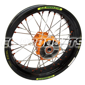 17x5,00 KTM 690 Enduro R 09- Bakhjul
