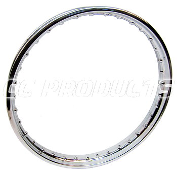 18x1,85 Krom Fälg 40H - HONDA