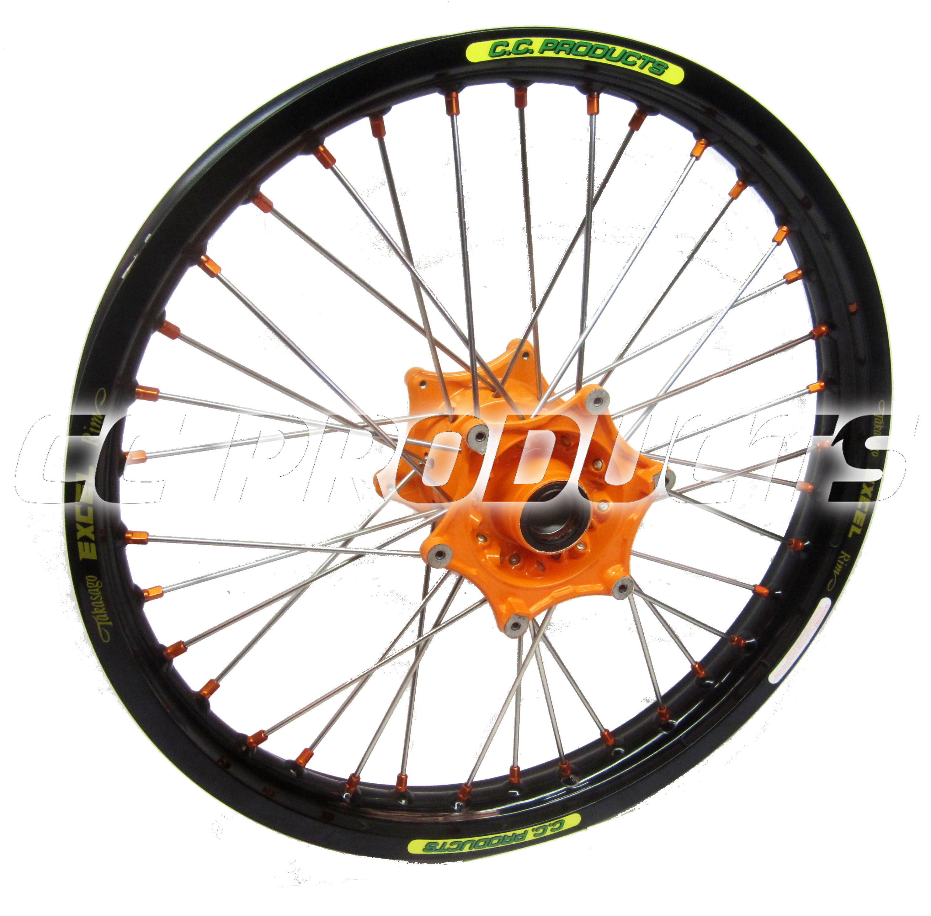 19x2,50 KTM 950 Adventure 03-05 Front Wheel (Original hub) - 2