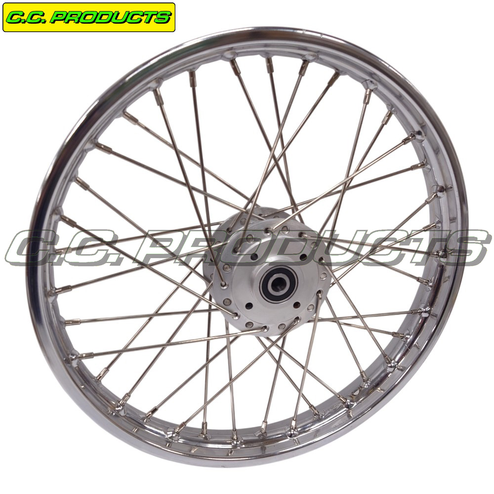 Spoke Set Honda CJ 250 T 18-inch 76-78 Front Wheel - 3
