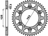 Rear Sprocket Aluminum - HONDA