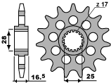 Front sprocket