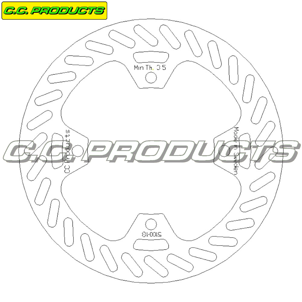 Brake Disc Front Kawasaki KX 250 F - 250 mm
