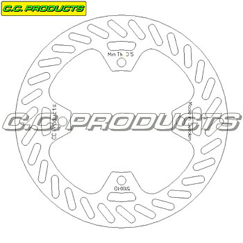 Brake Disc Front Kawasaki KX 250 F - 250 mm