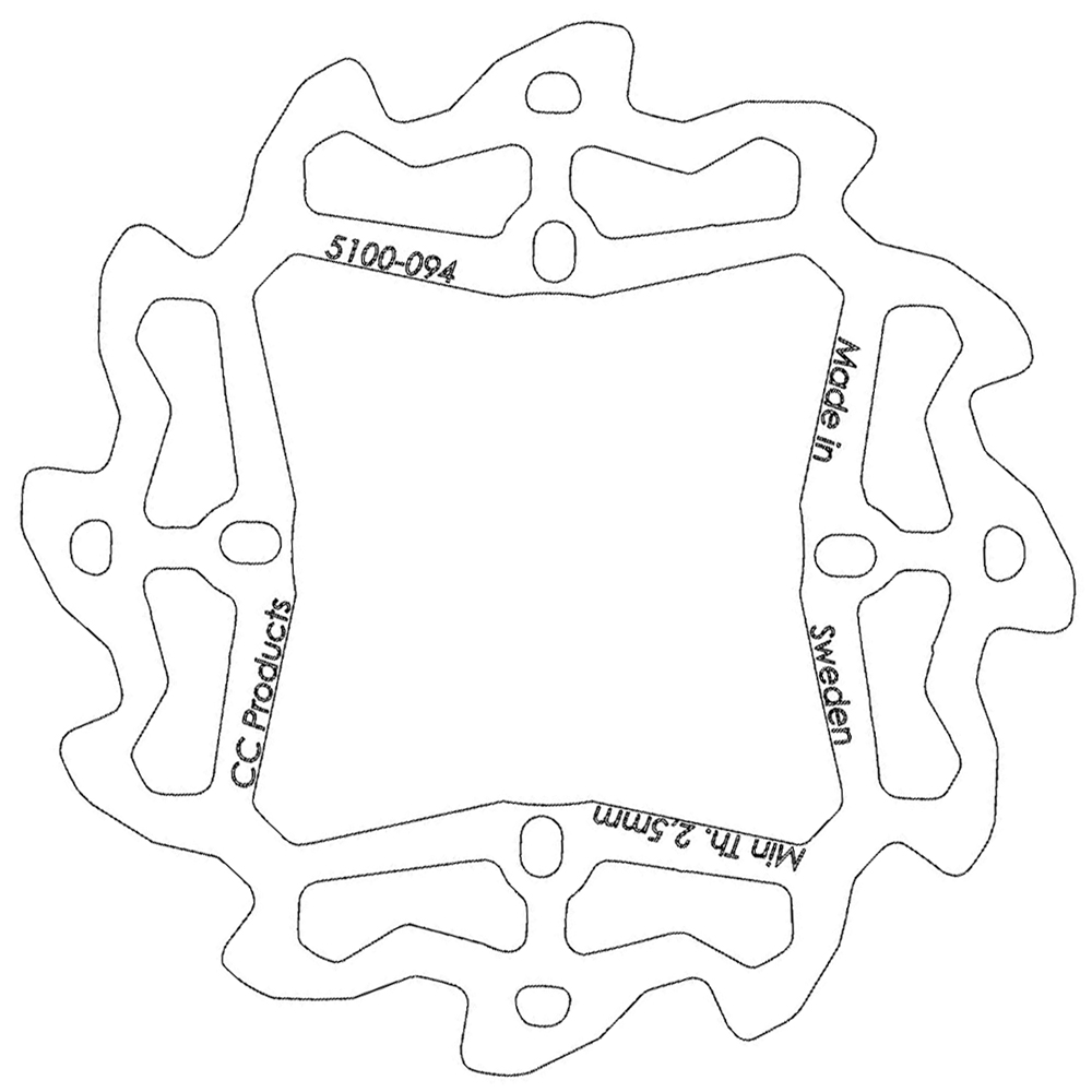 Brake Disc Rear - Cobra