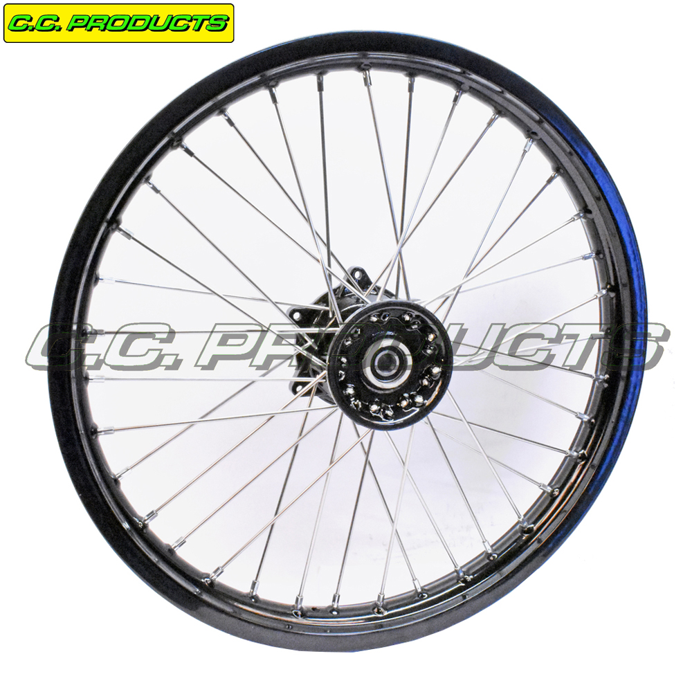 Spoke Set Suzuki XF 650 Freewind 19x2,50 97-02 Front Wheel - 3