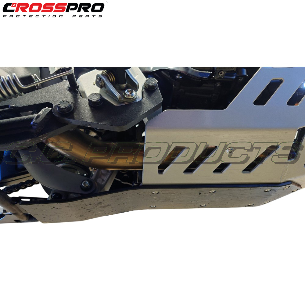 Aluminum Motorskydd Yamaha XTZ 700 Tenere World Raid 26- - 2